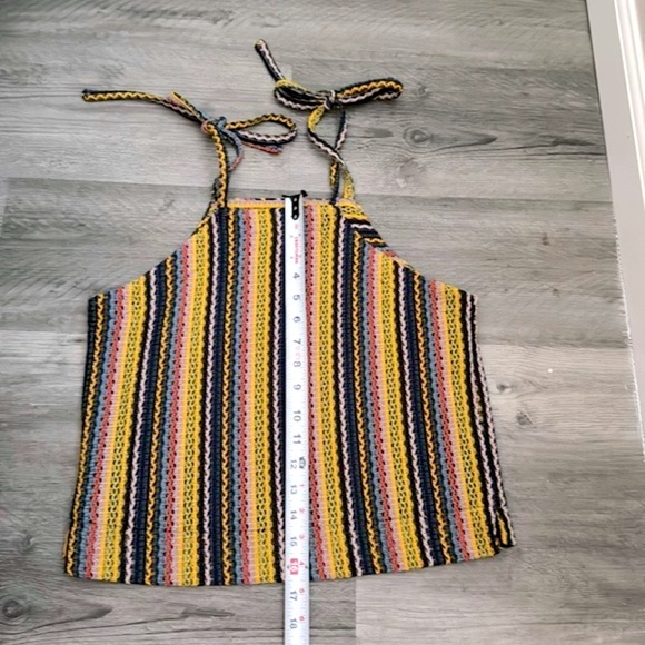 Madewell - Texture and Thread Woven Colorful Unique Top - Small - Picture 5 of 11